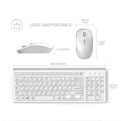 Wireless Keyboard Mouse Combo