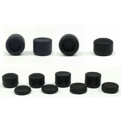 8Pcs Black Silicone Thumb Stick Grip Cover Caps For PS4 & Xbox One Controller US